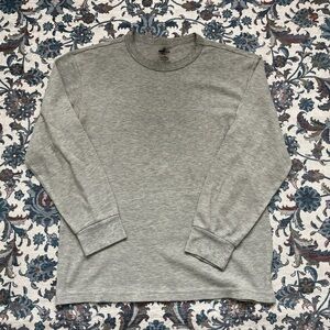 Grey thermal undershirt